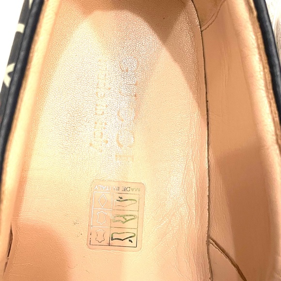 GUCCI Ghost Star Men’s Slip Ons 10 MADE ITALY - Picture 10 of 14